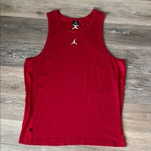 Jordan Crimson Sleeveless Top